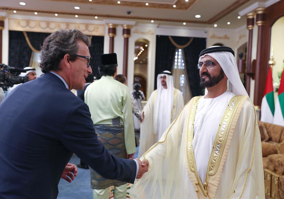 His Highness Sheikh Mohammed bin Rashid Al Maktoum-News-Mohammed bin Rashid, Mohamed bin Zayed receive heads of diplomatic missions