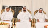 صاحب السمو الشيخ محمد بن راشد آل مكتوم-أخبار-محمد بن راشد يعزّي في وفاة سعيد بالحب العامري