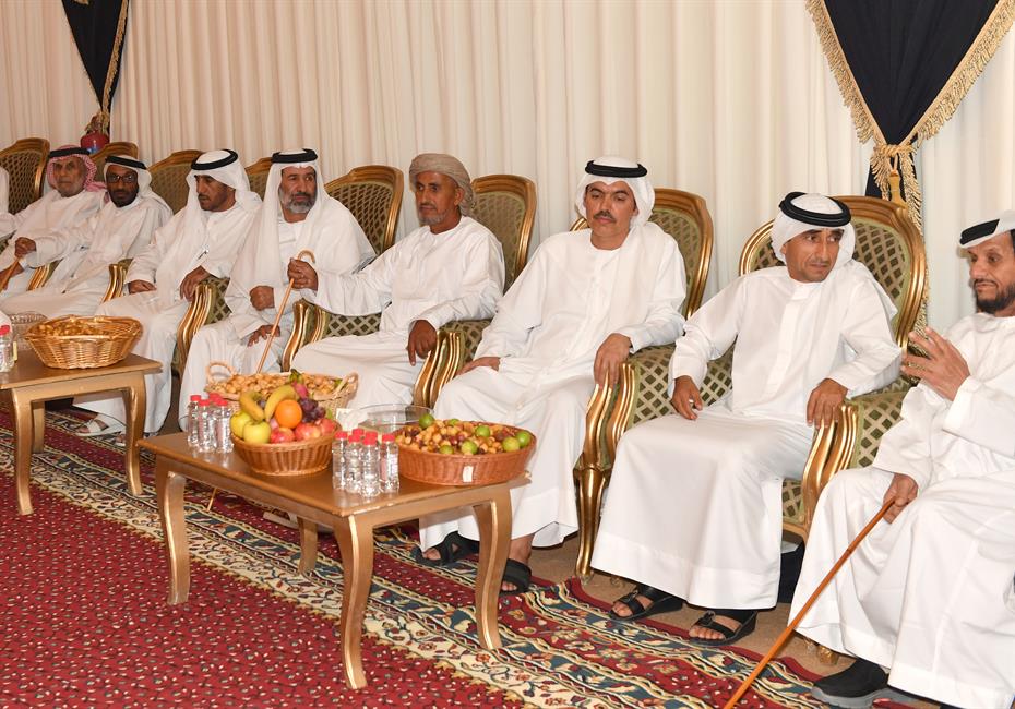  صاحب السمو الشيخ محمد بن راشد آل مكتوم-أخبار-محمد بن راشد يعزّي في وفاة سعيد بالحب العامري