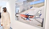 His Highness Sheikh Mohammed bin Rashid Al Maktoum-News-Mohammed bin Rashid tours Airbus Plant in Hamburg