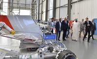 His Highness Sheikh Mohammed bin Rashid Al Maktoum-News-Mohammed bin Rashid tours Airbus Plant in Hamburg