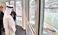 His Highness Sheikh Mohammed bin Rashid Al Maktoum-News-Mohammed bin Rashid tours Airbus Plant in Hamburg
