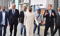 His Highness Sheikh Mohammed bin Rashid Al Maktoum-News-Mohammed bin Rashid tours Airbus Plant in Hamburg