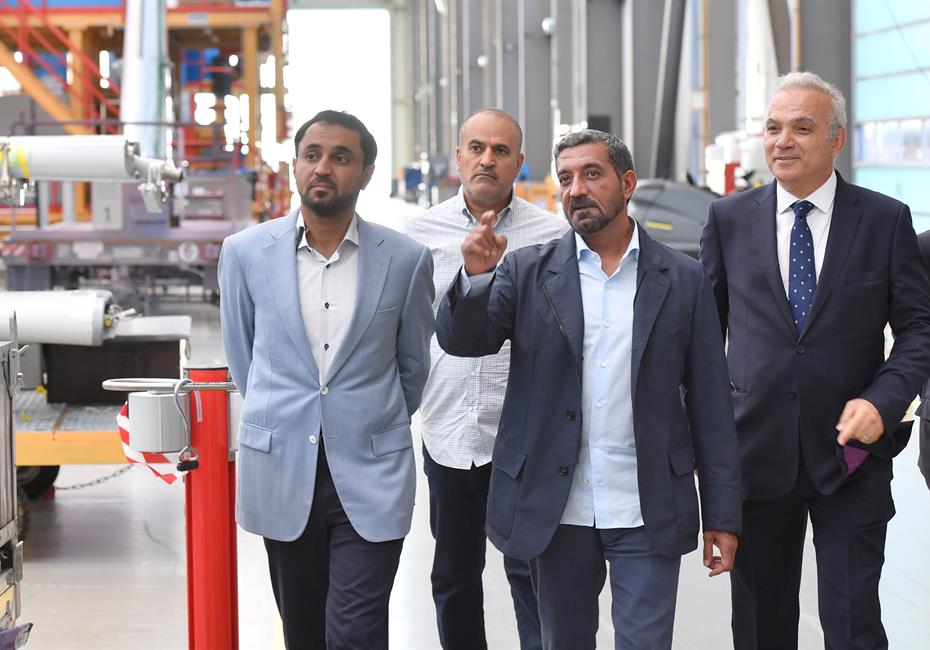 His Highness Sheikh Mohammed bin Rashid Al Maktoum-News-Mohammed bin Rashid tours Airbus Plant in Hamburg
