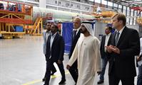 His Highness Sheikh Mohammed bin Rashid Al Maktoum-News-Mohammed bin Rashid tours Airbus Plant in Hamburg