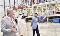His Highness Sheikh Mohammed bin Rashid Al Maktoum-News-Mohammed bin Rashid tours Airbus Plant in Hamburg