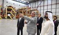 His Highness Sheikh Mohammed bin Rashid Al Maktoum-News-Mohammed bin Rashid tours Airbus Plant in Hamburg
