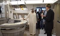 His Highness Sheikh Mohammed bin Rashid Al Maktoum-News-Mohammed bin Rashid tours Airbus Plant in Hamburg
