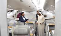 His Highness Sheikh Mohammed bin Rashid Al Maktoum-News-Mohammed bin Rashid tours Airbus Plant in Hamburg