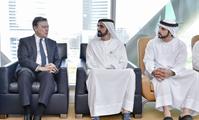 His Highness Sheikh Mohammed bin Rashid Al Maktoum-News-Mohammed bin Rashid receives Chairman of Standard Chartered and CEO of Barclays Bank