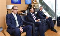 His Highness Sheikh Mohammed bin Rashid Al Maktoum-News-Mohammed bin Rashid receives Chairman of Standard Chartered and CEO of Barclays Bank