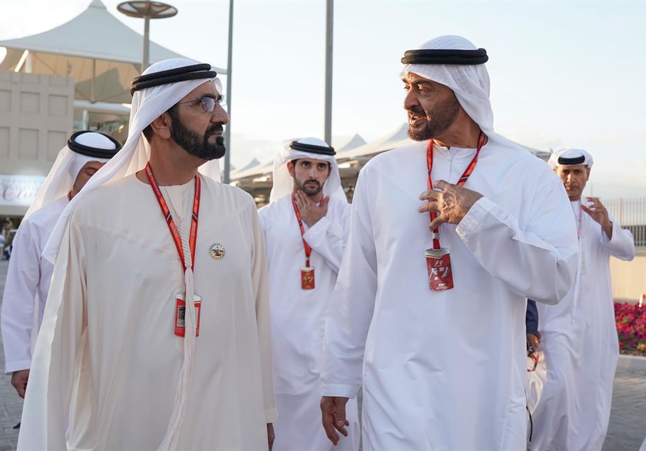 His Highness Sheikh Mohammed bin Rashid Al Maktoum-News-VP, Abu Dhabi Crown Prince attend Formula 1 Grand Prix race final