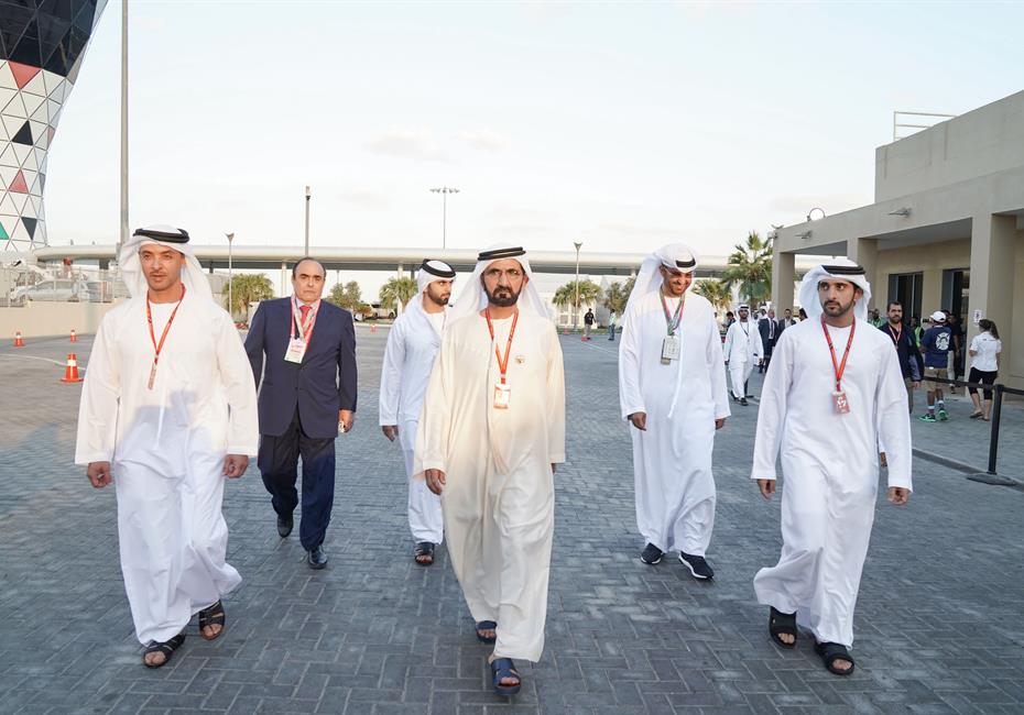 His Highness Sheikh Mohammed bin Rashid Al Maktoum-News-VP, Abu Dhabi Crown Prince attend Formula 1 Grand Prix race final