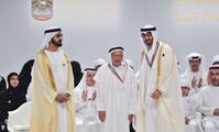  صاحب السمو الشيخ محمد بن راشد آل مكتوم-أخبار-محمد بن راشد ومحمد بن زايد يكرمان 46 من الأوائل والشخصيات والجهات في عام الخير