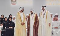  صاحب السمو الشيخ محمد بن راشد آل مكتوم-أخبار-محمد بن راشد ومحمد بن زايد يكرمان 46 من الأوائل والشخصيات والجهات في عام الخير
