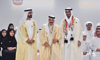  صاحب السمو الشيخ محمد بن راشد آل مكتوم-أخبار-محمد بن راشد ومحمد بن زايد يكرمان 46 من الأوائل والشخصيات والجهات في عام الخير
