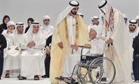  صاحب السمو الشيخ محمد بن راشد آل مكتوم-أخبار-محمد بن راشد ومحمد بن زايد يكرمان 46 من الأوائل والشخصيات والجهات في عام الخير