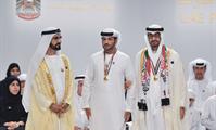  صاحب السمو الشيخ محمد بن راشد آل مكتوم-أخبار-محمد بن راشد ومحمد بن زايد يكرمان 46 من الأوائل والشخصيات والجهات في عام الخير