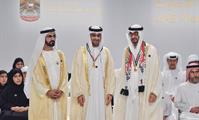  صاحب السمو الشيخ محمد بن راشد آل مكتوم-أخبار-محمد بن راشد ومحمد بن زايد يكرمان 46 من الأوائل والشخصيات والجهات في عام الخير