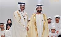  صاحب السمو الشيخ محمد بن راشد آل مكتوم-أخبار-محمد بن راشد ومحمد بن زايد يكرمان 46 من الأوائل والشخصيات والجهات في عام الخير
