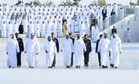 His Highness Sheikh Mohammed bin Rashid Al Maktoum-News-VP, Abu Dhabi Crown Prince and Rulers of Emirates attend Commemoration Day event in Abu Dhabi