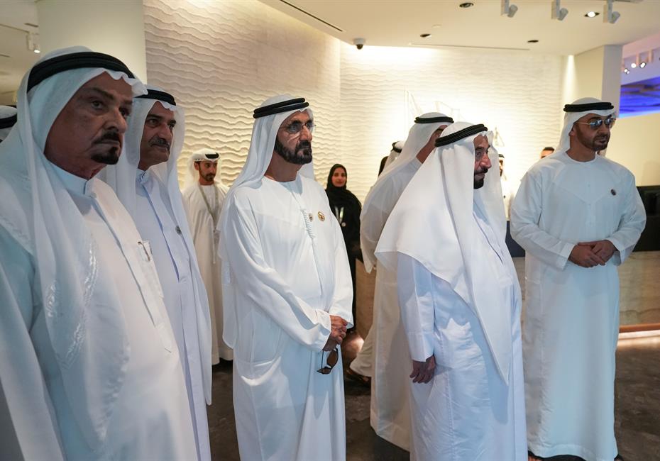 His Highness Sheikh Mohammed bin Rashid Al Maktoum-News-VP, Abu Dhabi Crown Prince and Rulers of Emirates attend Commemoration Day event in Abu Dhabi