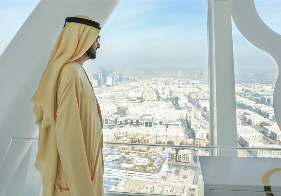  صاحب السمو الشيخ محمد بن راشد آل مكتوم-أخبار-محمد بن راشد يزور برواز دبي في حديقة زعبيل