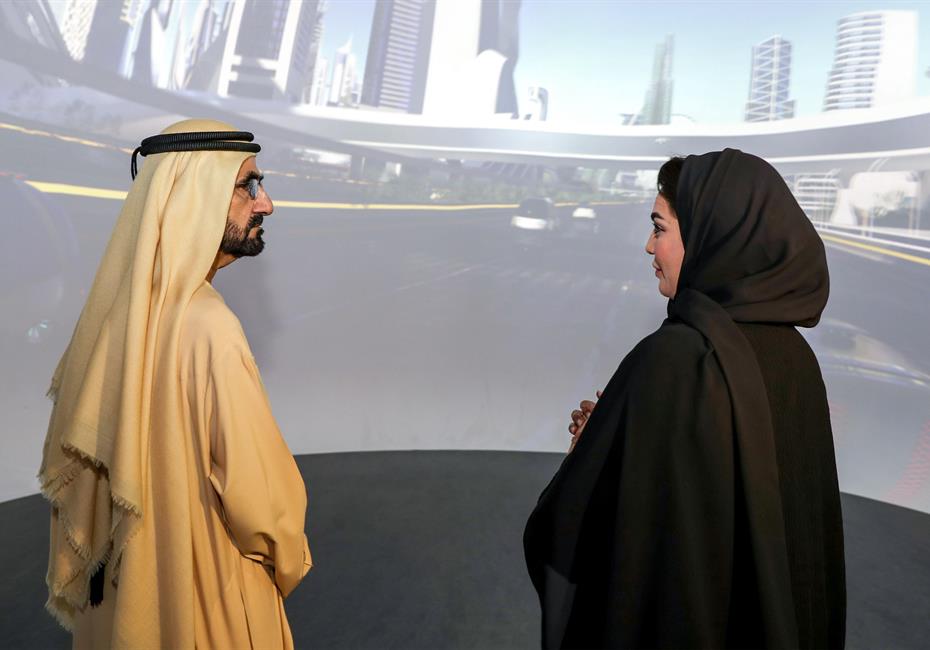  صاحب السمو الشيخ محمد بن راشد آل مكتوم-أخبار-محمد بن راشد يزور برواز دبي في حديقة زعبيل