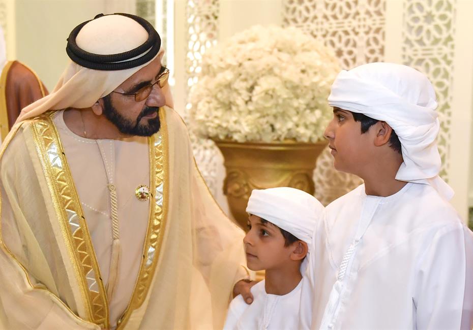 His Highness Sheikh Mohammed bin Rashid Al Maktoum-News-Mohammed bin Rashid, Saud bin Saqr, Crown Princes attend Al Maktoum wedding