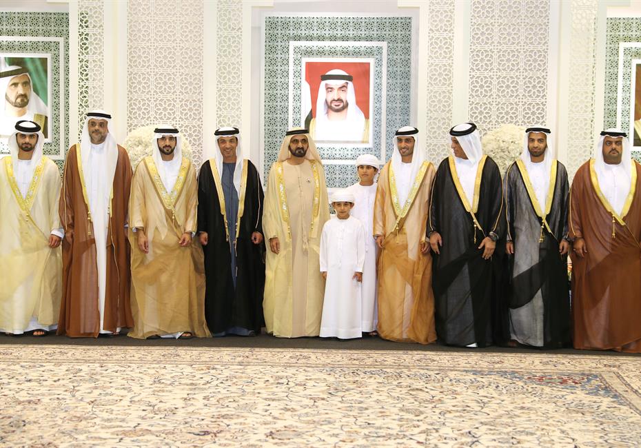 His Highness Sheikh Mohammed bin Rashid Al Maktoum-News-Mohammed bin Rashid, Saud bin Saqr, Crown Princes attend Al Maktoum wedding