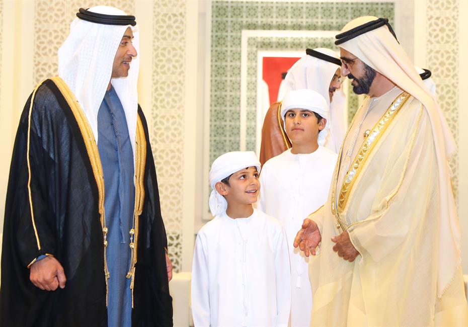 His Highness Sheikh Mohammed bin Rashid Al Maktoum-News-Mohammed bin Rashid, Saud bin Saqr, Crown Princes attend Al Maktoum wedding