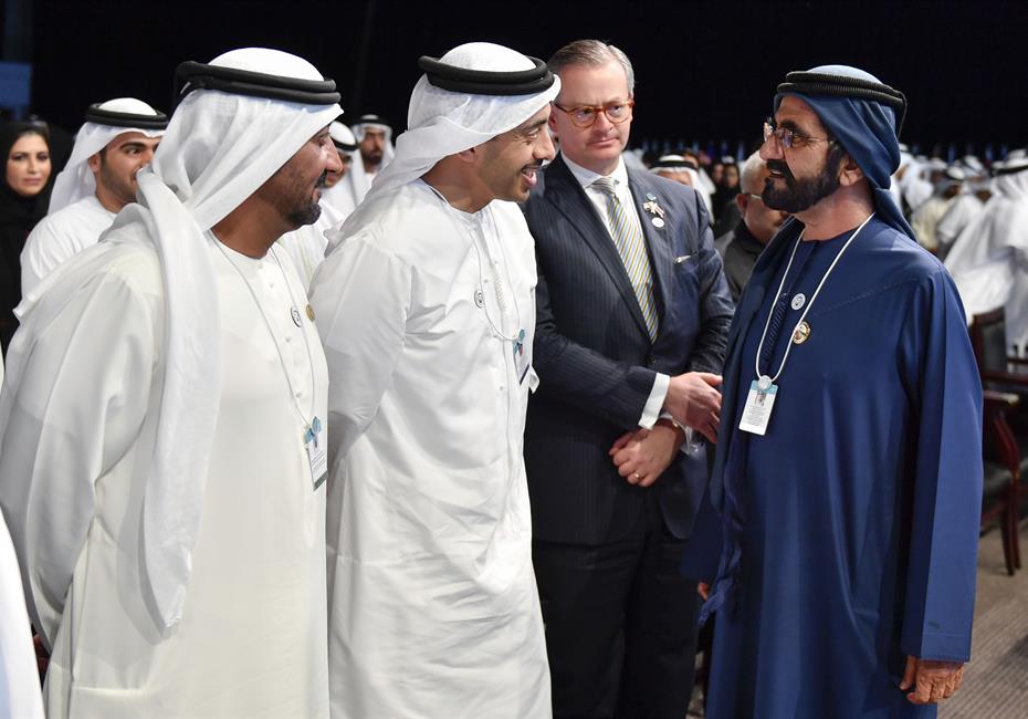  صاحب السمو الشيخ محمد بن راشد آل مكتوم-أخبار-بحضور محمد بن راشد... سيف بن زايد: الإمارات أرض الإلهام والفرص