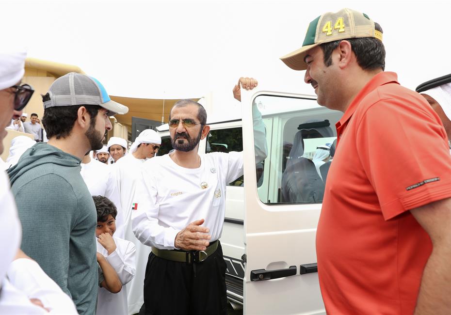 His Highness Sheikh Mohammed bin Rashid Al Maktoum-News-Mohammed bin Rashid attends Dubai Crown Prince Endurance Ride