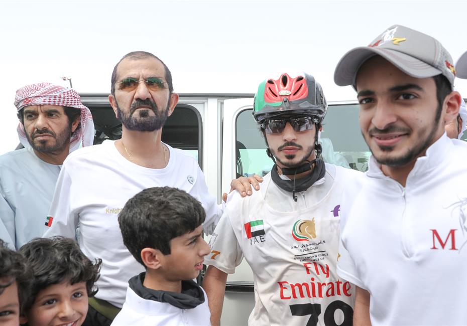 His Highness Sheikh Mohammed bin Rashid Al Maktoum-News-Mohammed bin Rashid attends Dubai Crown Prince Endurance Ride