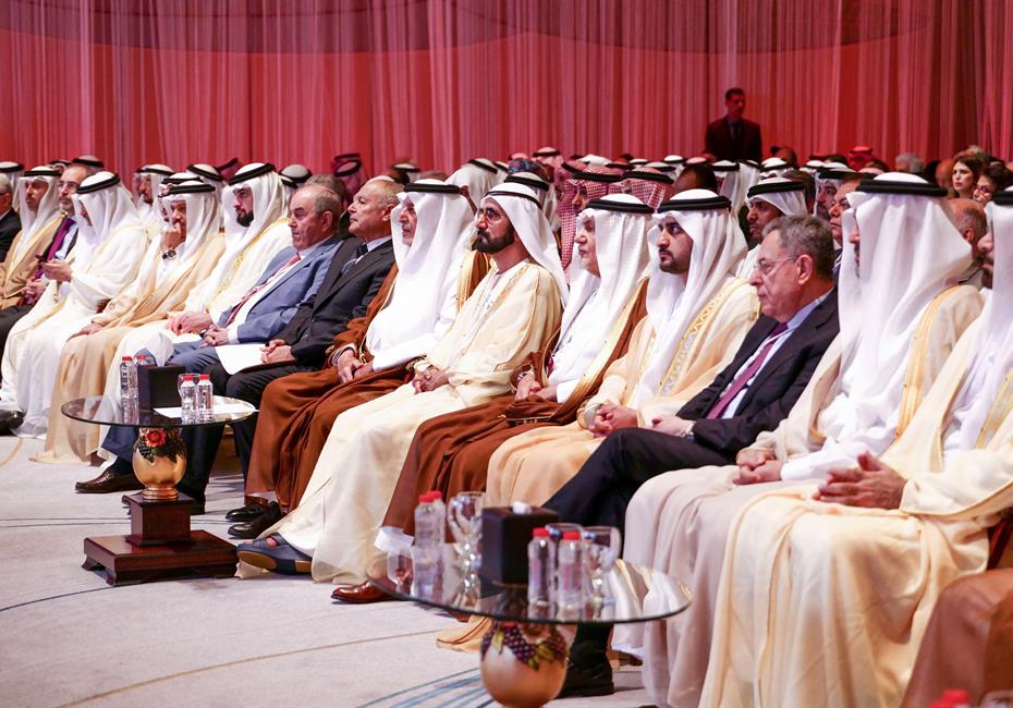  صاحب السمو الشيخ محمد بن راشد آل مكتوم-أخبار-حاكم دبي يحضر انطلاق مؤتمر فكر... ويؤكد: الاستقرار حركة دائمة لصنع الحياة
