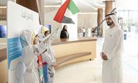 His Highness Sheikh Mohammed bin Rashid Al Maktoum-News-Mohammed bin Rashid hoists UAE Flag at Union House