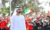 His Highness Sheikh Mohammed bin Rashid Al Maktoum-News-Mohammed bin Rashid hoists UAE Flag at Union House