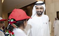 His Highness Sheikh Mohammed bin Rashid Al Maktoum-News-Mohammed bin Rashid hoists UAE Flag at Union House