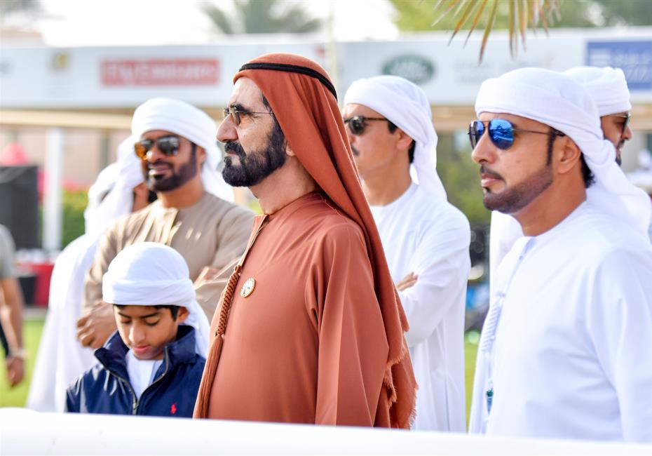  صاحب السمو الشيخ محمد بن راشد آل مكتوم-أخبار-محمد بن راشد يشهد السباق الرئيسي لمهرجان ولي عهد دبي للقدرة