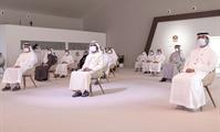  صاحب السمو الشيخ محمد بن راشد آل مكتوم-أخبار-محمد بن راشد يحضر جلسة الاستعداد لمواجهة الجائحة الرقمية القادمة ضمن أعمال خلوة الخمسين