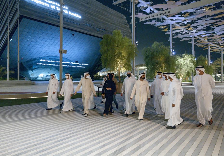 His Highness Sheikh Mohammed bin Rashid Al Maktoum-News-Mohammed bin Rashid reviews final preparations for Expo 2020 Dubai with one month to go before the grand opening
