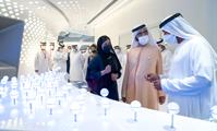  صاحب السمو الشيخ محمد بن راشد آل مكتوم-أخبار-محمد بن راشد يلتقي رئيس المالديف ويزور جناحها وأجنحة مصر وفلسطين وسويسرا وطيران الإمارات