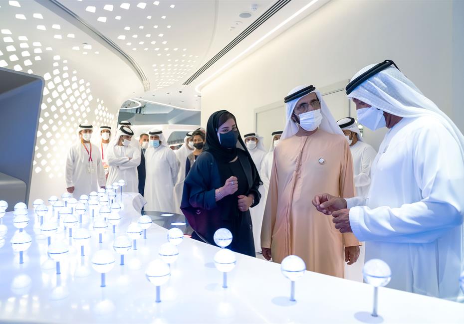  صاحب السمو الشيخ محمد بن راشد آل مكتوم-أخبار-محمد بن راشد يلتقي رئيس المالديف ويزور جناحها وأجنحة مصر وفلسطين وسويسرا وطيران الإمارات