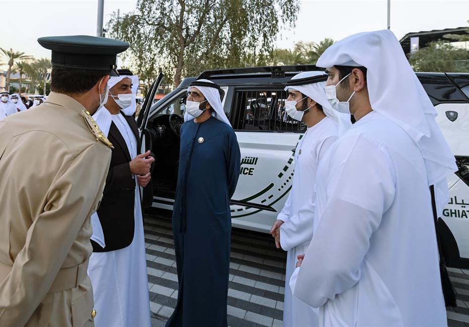  صاحب السمو الشيخ محمد بن راشد آل مكتوم-أخبار-محمد بن راشد يشهد حفل تخريج الخمسين في إكسبو 2020 دبي