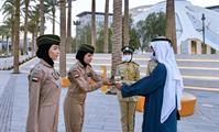  صاحب السمو الشيخ محمد بن راشد آل مكتوم-أخبار-محمد بن راشد يشهد حفل تخريج الخمسين في إكسبو 2020 دبي