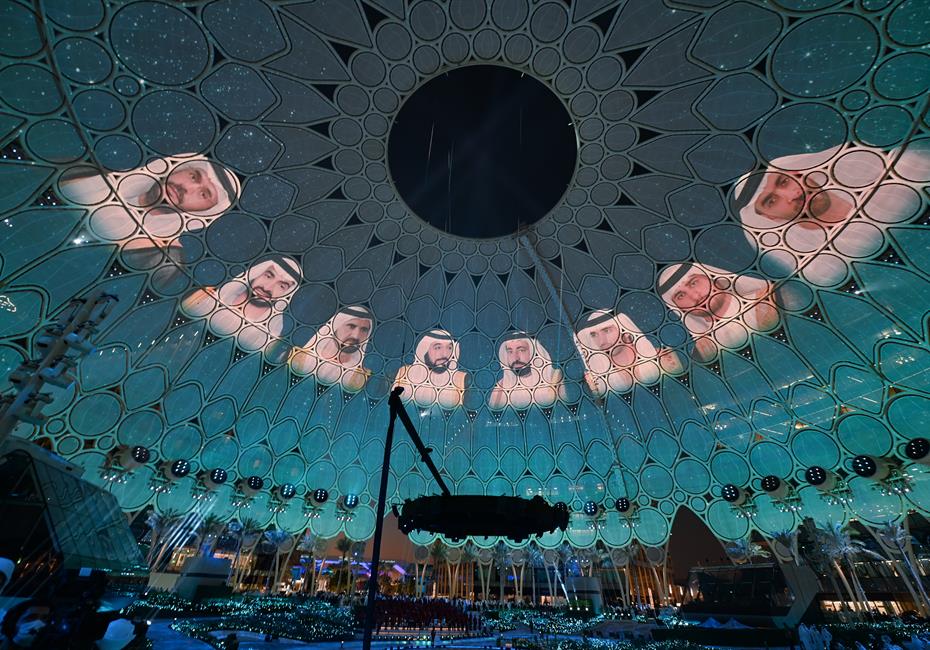  صاحب السمو الشيخ محمد بن راشد آل مكتوم-أخبار-محمد بن راشد يشهد حفل تخريج الخمسين في إكسبو 2020 دبي
