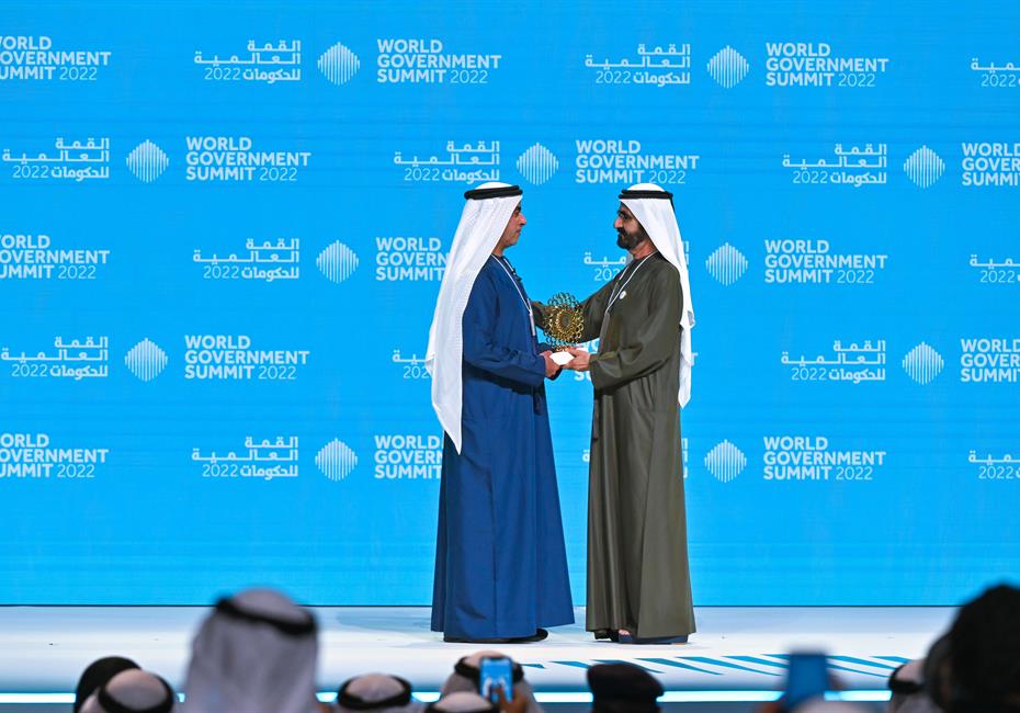  صاحب السمو الشيخ محمد بن راشد آل مكتوم-أخبار-محمد بن راشد يكرّم سيف بن زايد تقديراً لجهوده الاستثنائية في إنجاح إكسبو 2020 دبي