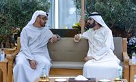 His Highness Sheikh Mohammed bin Rashid Al Maktoum-News-Mohammed bin Rashid meets with Mohamed bin Zayed in Dubai