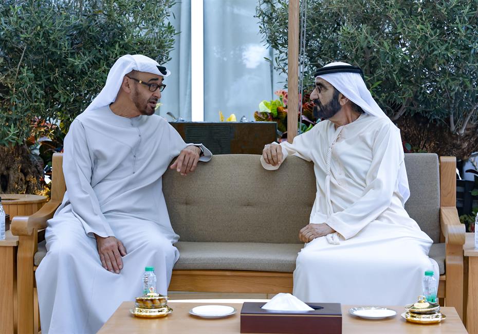 His Highness Sheikh Mohammed bin Rashid Al Maktoum-News-Mohammed bin Rashid meets with Mohamed bin Zayed in Dubai
