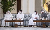 His Highness Sheikh Mohammed bin Rashid Al Maktoum-News-Mohamed bin Zayed accepts condolences of Mohammed bin Rashid, Rulers on death of Sheikh Khalifa bin Zayed Al Nahyan